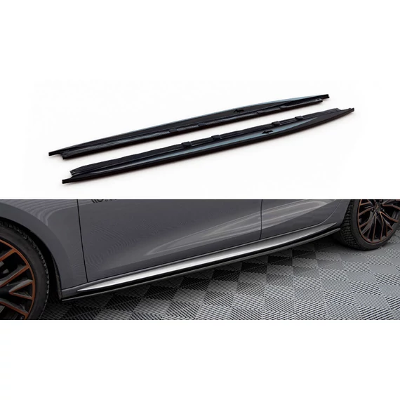 Oldalsó szoknyák Diffúzorok Cupra Leon Aero Mk1