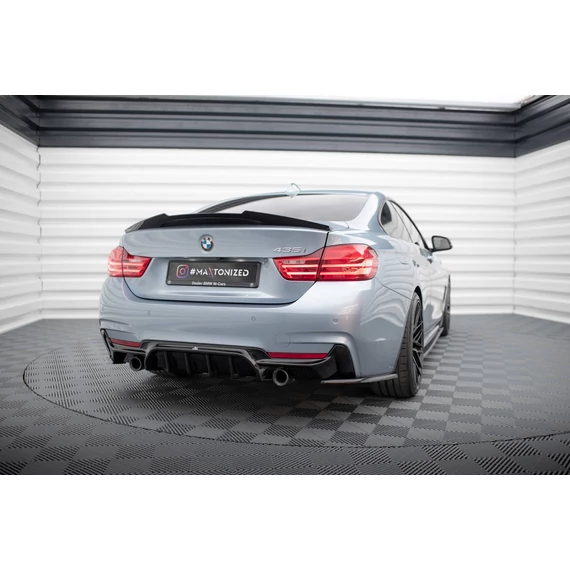 Hátsó Diffúzorok BMW 4 Coupe / Gran Coupe M-Pack F32 / F36 (Version with exhaust on both sides)