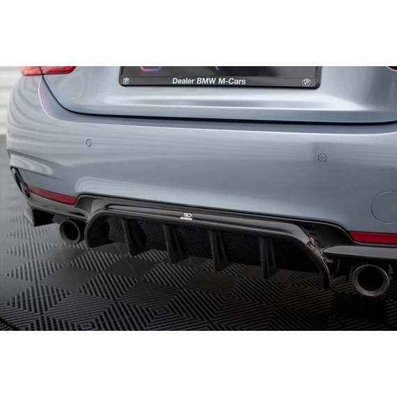 Hátsó Diffúzorok BMW 4 Coupe / Gran Coupe M-Pack F32 / F36 (Version with exhaust on both sides)