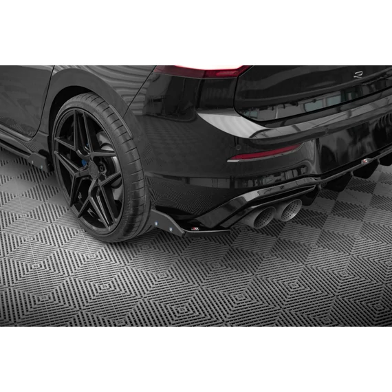 Hátsó Oldalsó Splitter V.6 + Flaps Volkswagen Golf R Mk8