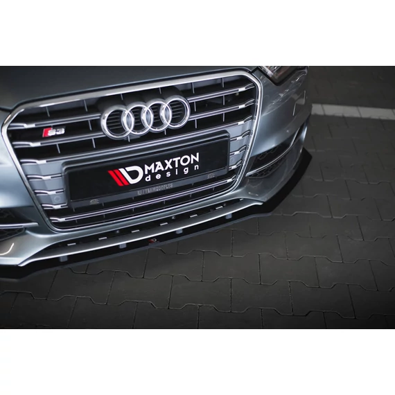 Street Pro Első Splitter Audi S3 / A3 S-Line Sedan 8V