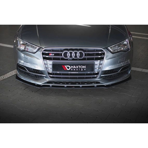 Street Pro Első Splitter Audi S3 / A3 S-Line Sedan 8V