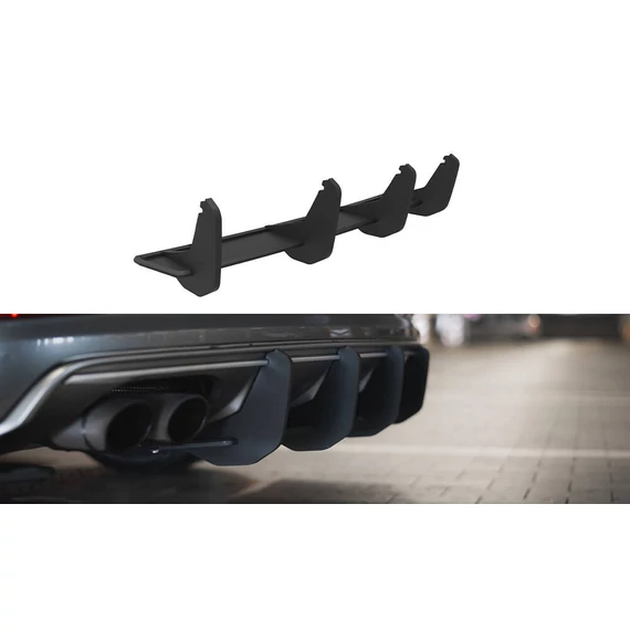 Street Pro Rear Diffuser Audi S3 Sedan 8V