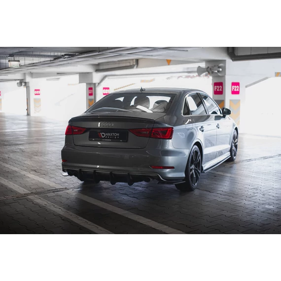 Street Pro Hátsó Oldalsó Splitter  Audi S3 Sedan 8V