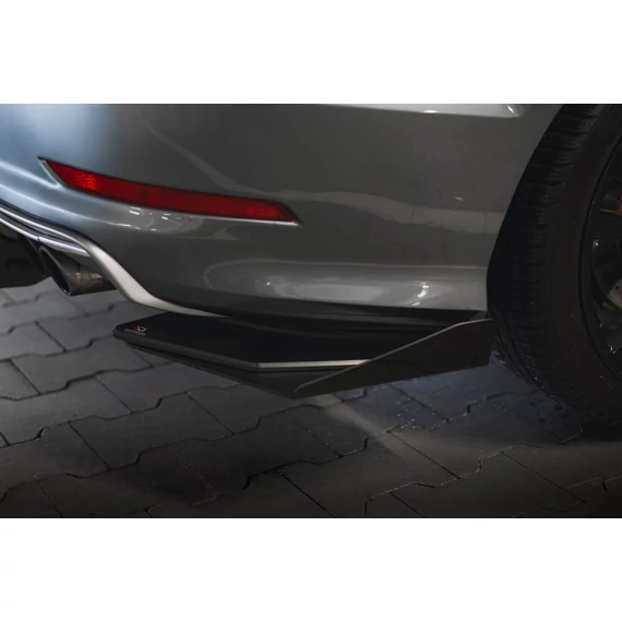 Street Pro Hátsó Oldalsó Splitter + Flaps Audi S3 Sedan 8V