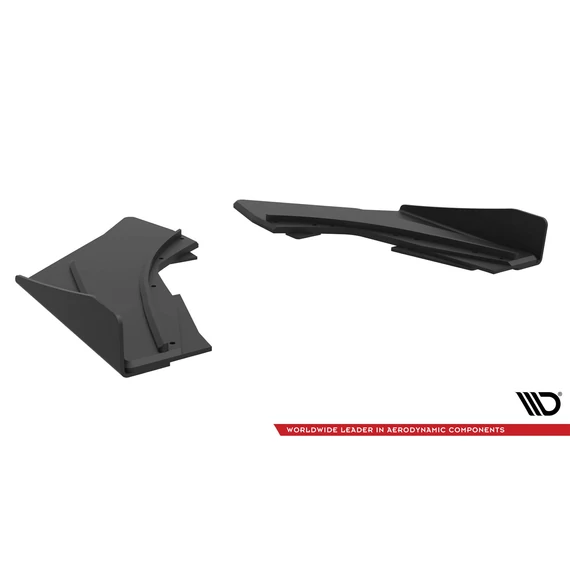Street Pro Hátsó Oldalsó Splitter + Flaps Audi S3 Sedan 8V