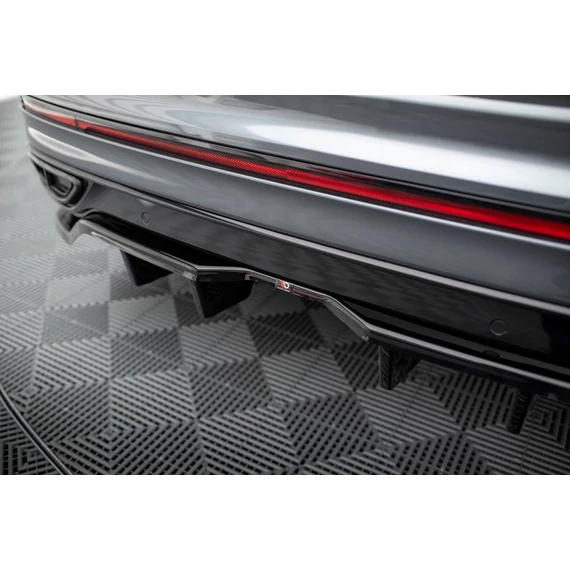 Központi Hátsó Splitter (with vertical bars) Volkswagen Tiguan Allspace R-Line Mk2 Facelift