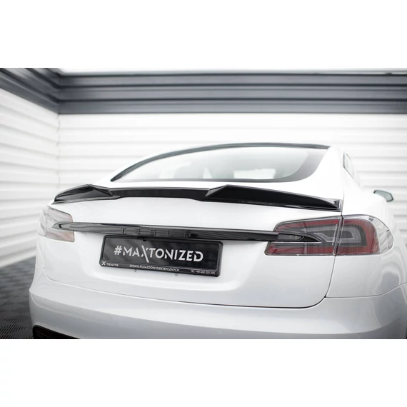 Spoiler Cap 3D Tesla Model S Plaid Mk1 Facelift