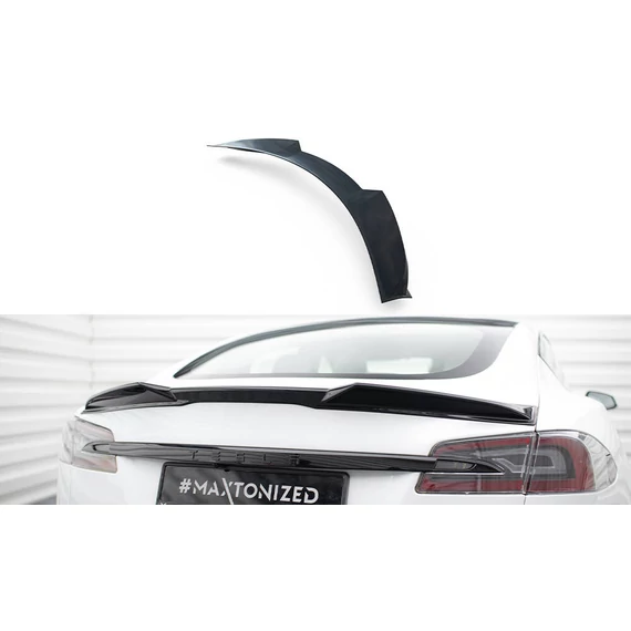 Spoiler Cap 3D Tesla Model S Plaid Mk1 Facelift