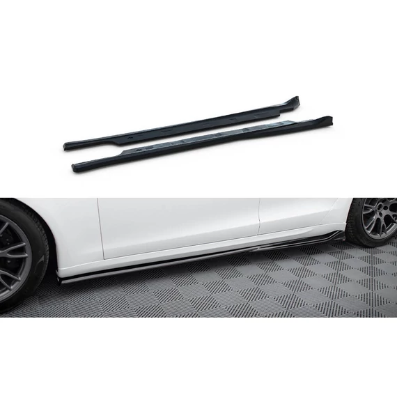 Oldalsó szoknyák Diffúzorok V.1 Tesla Model S Plaid Mk1 Facelift
