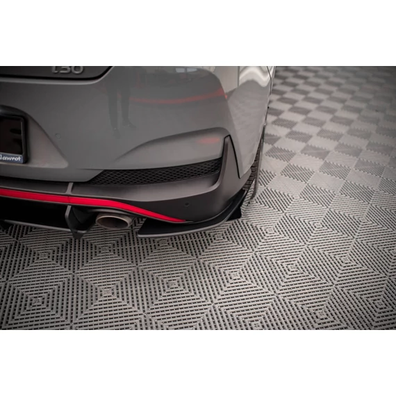 Street Pro Hátsó Oldalsó Splitter + Flaps Hyundai I30 Fastback N-Line Mk3 Facelift