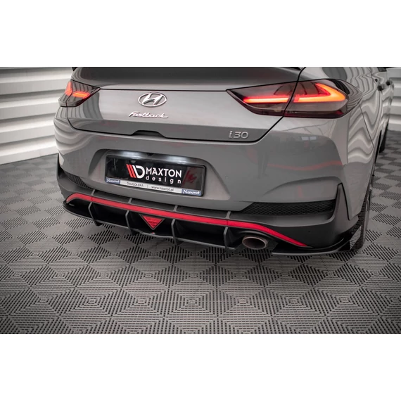 Street Pro Hátsó Oldalsó Splitter + Flaps Hyundai I30 Fastback N-Line Mk3 Facelift