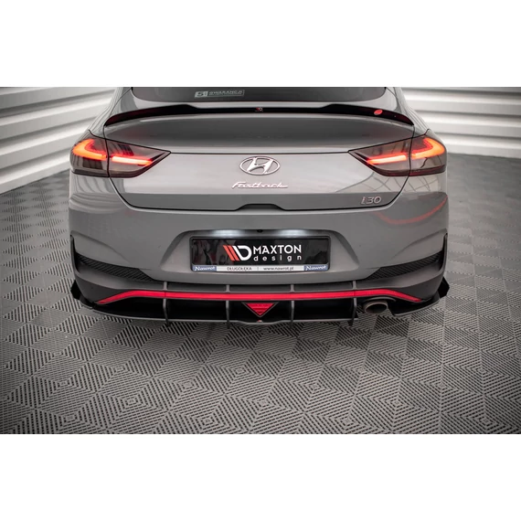 Street Pro Hátsó Oldalsó Splitter + Flaps Hyundai I30 Fastback N-Line Mk3 Facelift