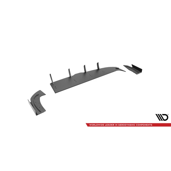 Street Pro Hátsó Oldalsó Splitter + Flaps Hyundai I30 Fastback N-Line Mk3 Facelift