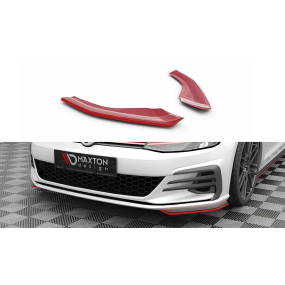 Front Side Splitters Volkswagen Golf GTI Mk7 Facelift