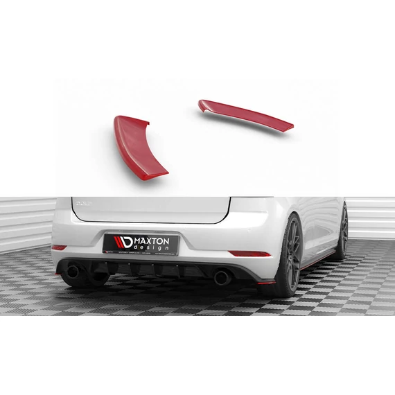 Hátsó Oldalsó Splitter V.2 Volkswagen Golf GTI Mk7 Facelift