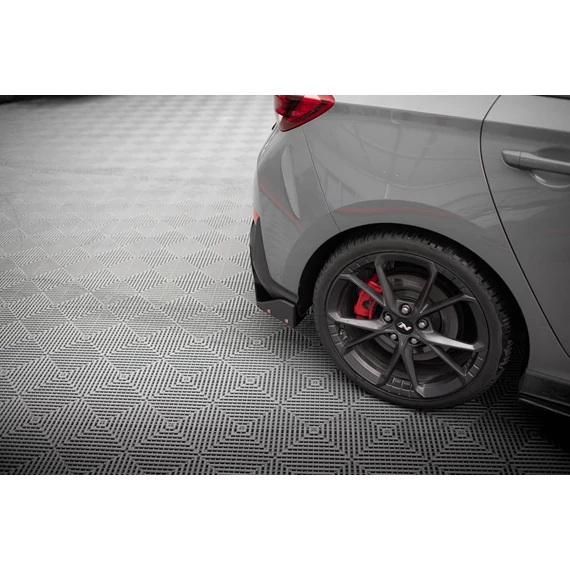 Hátsó Oldalsó Splitter V.4 + Flaps Hyundai I30 N Hatchback Mk3 Facelift