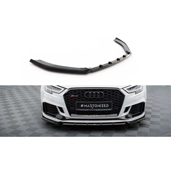Első Splitter V.3 Audi RS3 Sedan 8V Facelift