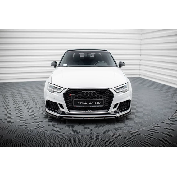 Első Splitter V.3 Audi RS3 Sedan 8V Facelift