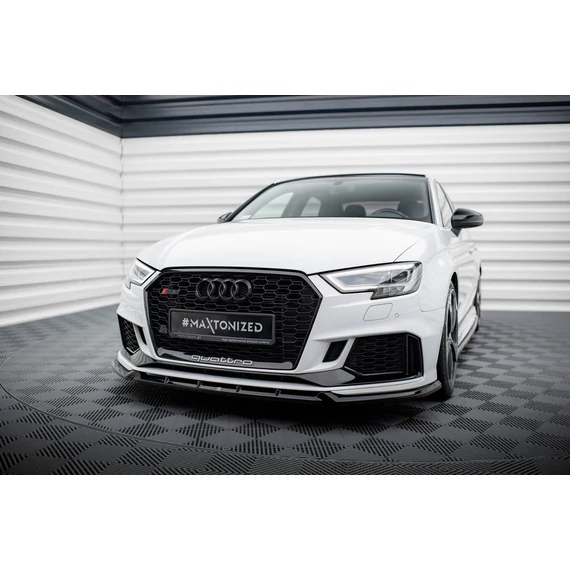 Első Splitter V.3 Audi RS3 Sedan 8V Facelift