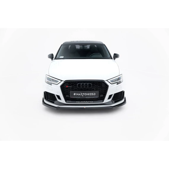 Első Splitter V.4 Audi RS3 Sedan 8V Facelift