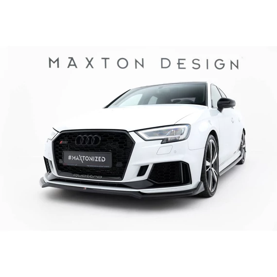 Első Splitter V.4 Audi RS3 Sedan 8V Facelift