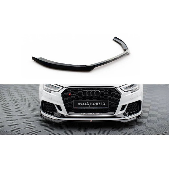 Első Splitter V.5 Audi RS3 Sedan 8V Facelift