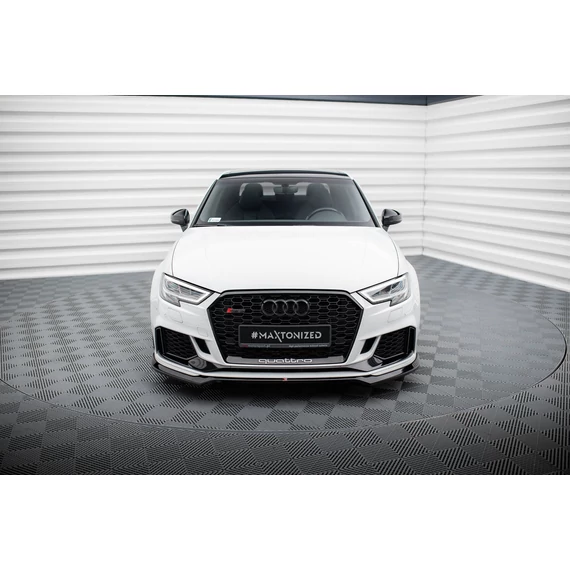 Első Splitter V.5 Audi RS3 Sedan 8V Facelift