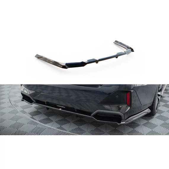 Központi Hátsó Splitter (with vertical bars) V.1 BMW 5 M-Pack G60