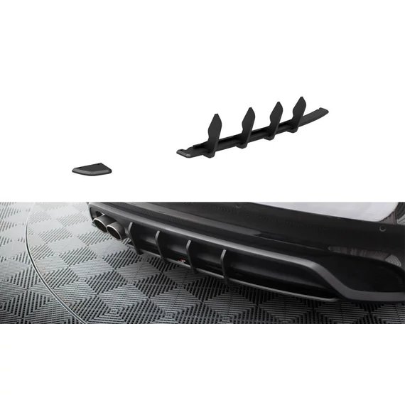 Street Pro Rear Diffuser Jaguar XE X760 Facelift