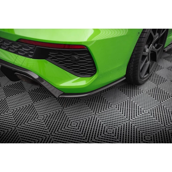 Carbon Fiber Hátsó Oldalsó Splitter V.2 Audi RS3 Sedan 8Y