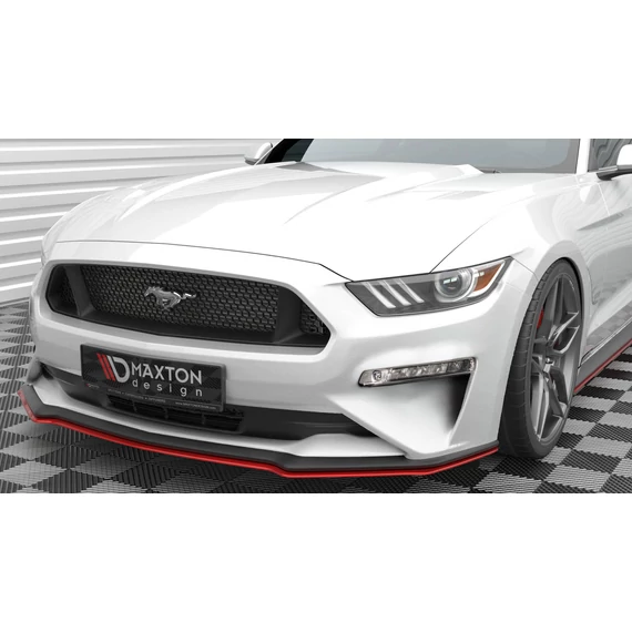 Első Splitter V.2 Ford Mustang Mk6 Facelift