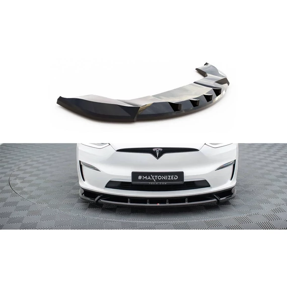 Első Splitter V.2 Tesla Model X Mk1 Facelift