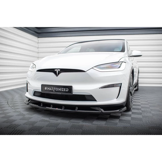 Első Splitter V.2 Tesla Model X Mk1 Facelift