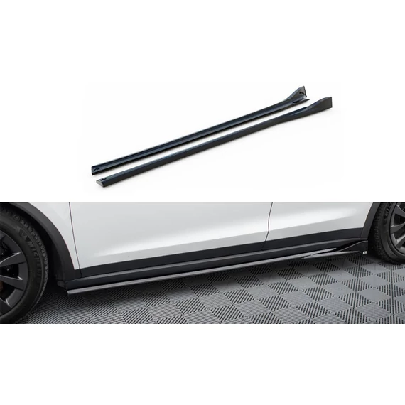 Oldalsó szoknyák Diffúzorok Tesla Model X Mk1 Facelift