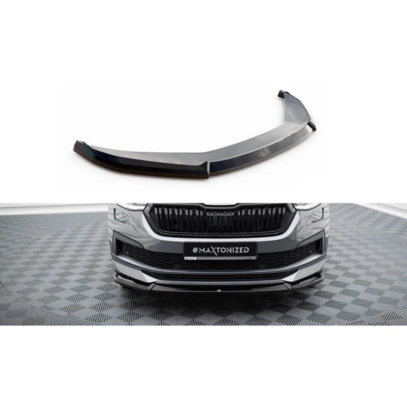 Első Splitter V.1 Skoda Kodiaq Sportline Mk1 Facelift