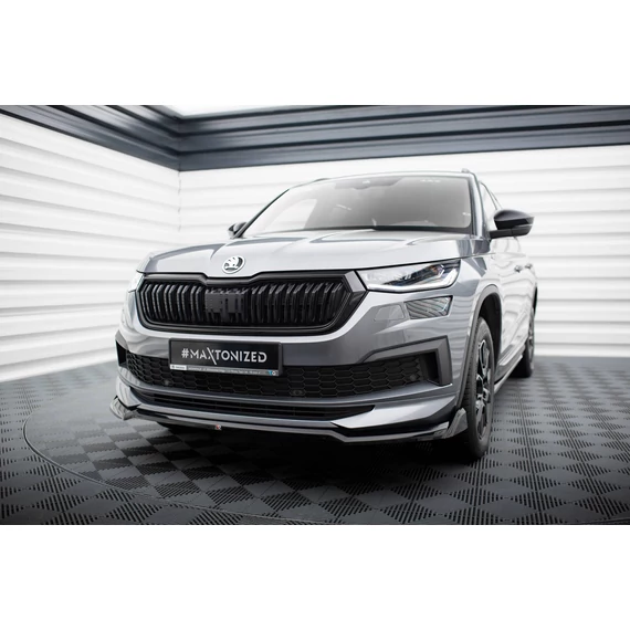 Első Splitter V.2 Skoda Kodiaq Sportline Mk1 Facelift