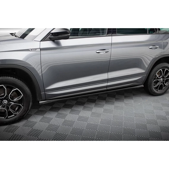 Oldalsó szoknyák Diffúzorok Skoda Kodiaq Sportline Mk1 Facelift