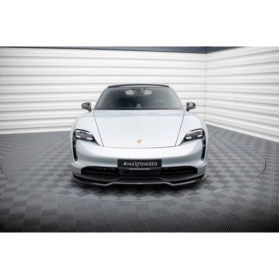 Első Splitter Porsche Taycan / Taycan 4 / Taycan 4S / Taycan GTS Mk1