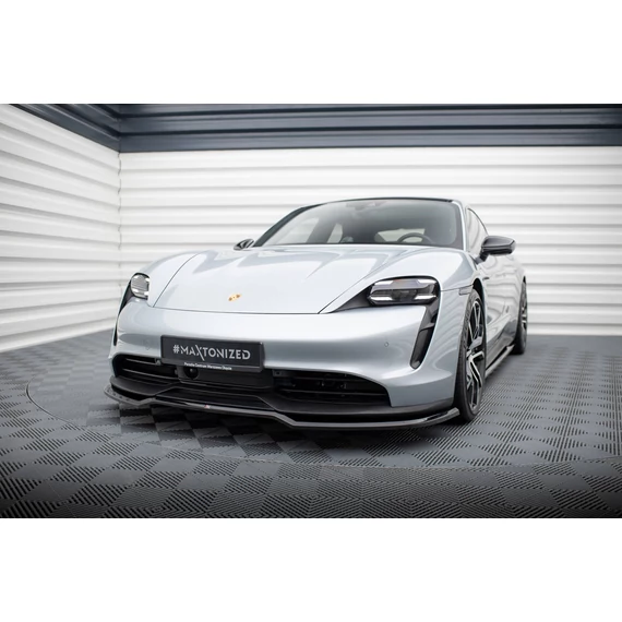 Első Splitter Porsche Taycan / Taycan 4 / Taycan 4S / Taycan GTS Mk1
