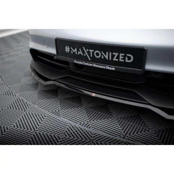 Első Splitter Porsche Taycan / Taycan 4 / Taycan 4S / Taycan GTS Mk1