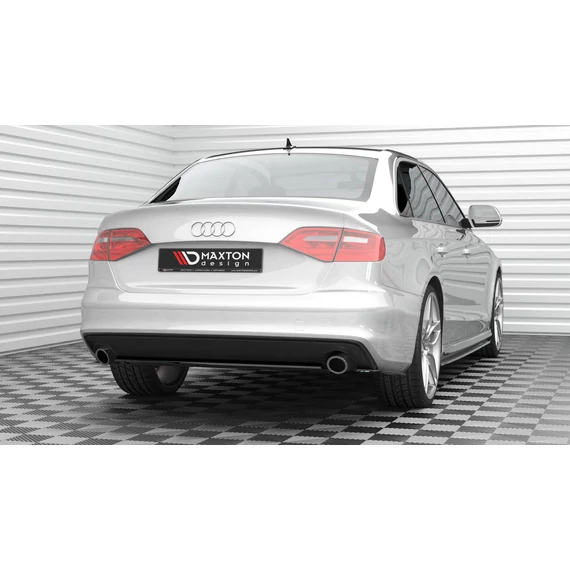 Központi Hátsó Splitter for Audi A4 S-Line B8 Facelift