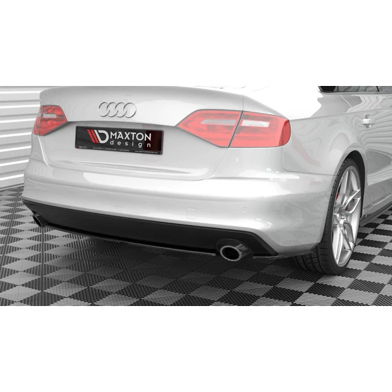 Központi Hátsó Splitter for Audi A4 S-Line B8 Facelift