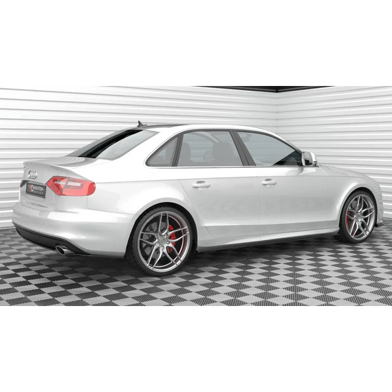 Központi Hátsó Splitter for Audi A4 S-Line B8 Facelift