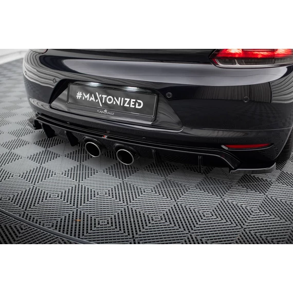 Hátsó Diffúzorok V.2 Volkswagen Scirocco Mk3 (R32 Exhaust)