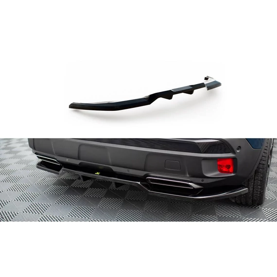 Rear Splitter (with vertical bars) Peugeot 3008 GT-Line Mk2 Facelift