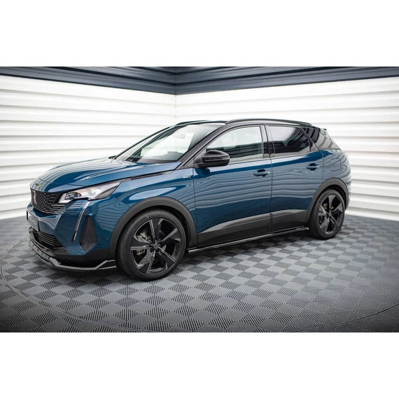 Side Skirts Diffusers Peugeot 3008 GT-Line Mk2 Facelift