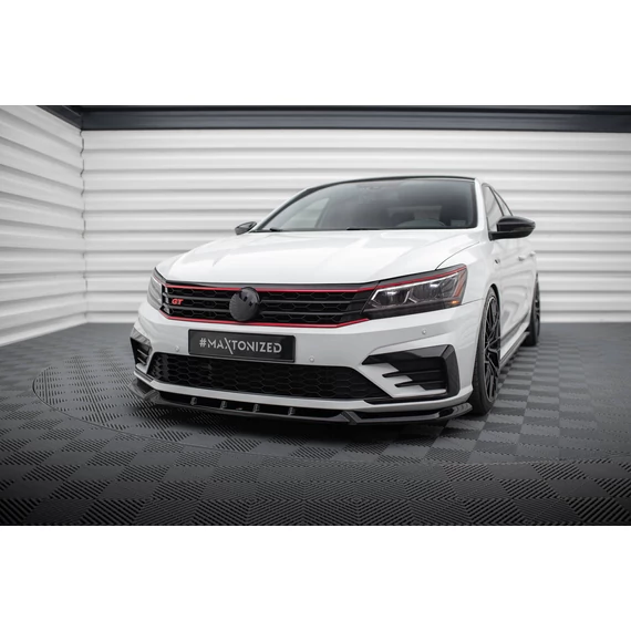 Első Splitter V.1 Volkswagen Passat GT B8 Facelift USA
