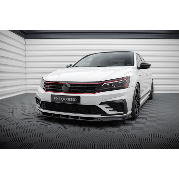 Első Splitter V.2 Volkswagen Passat GT B8 Facelift USA