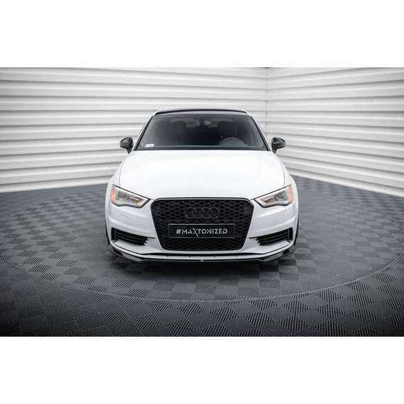 Első Splitter V.2 Audi A3 Sedan 8V